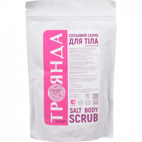 Скраб д/тіла Enjee 250 г сольовий Троянда