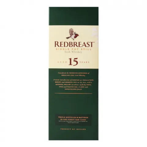 Віскі Redbreast 0,7 л кор. 15 років