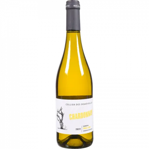 Вино CELLIER DES DEMOISELLES Шардоне 0,75 л сух. біле 13 (Франція)
