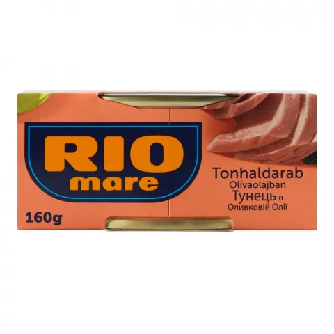 Конс Тунець Rio Mare 160 г з/б в оливковій олії