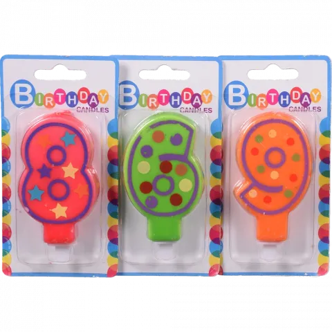 Свічка, для торту, у формі цифри S37354170 И634 (КІН)