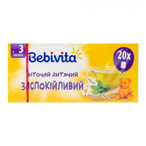 Фіточай Bebivita 30 г дит. заспокійливий 1386