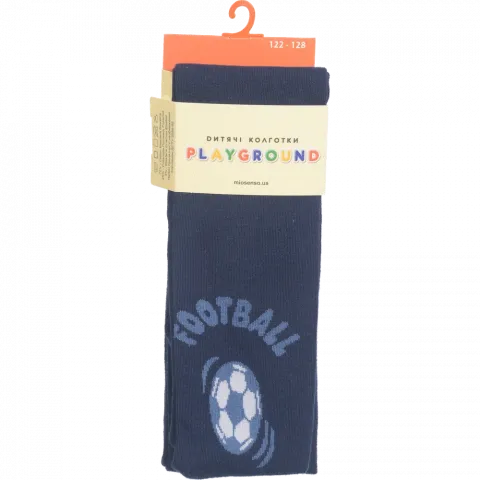Колготки дит. Playground 0075 Футбол темно-синій, р. 122