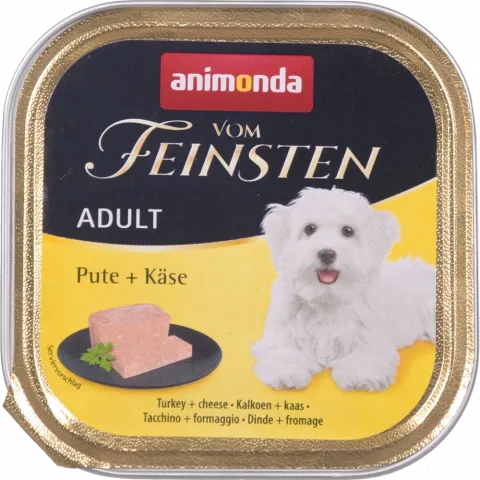 Корм д/собак Animonda 150 г Vom Feinsten з індичкою та сиром