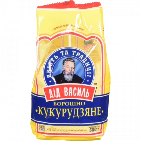 Борошно Дід Василь 500 г кукурудзяне