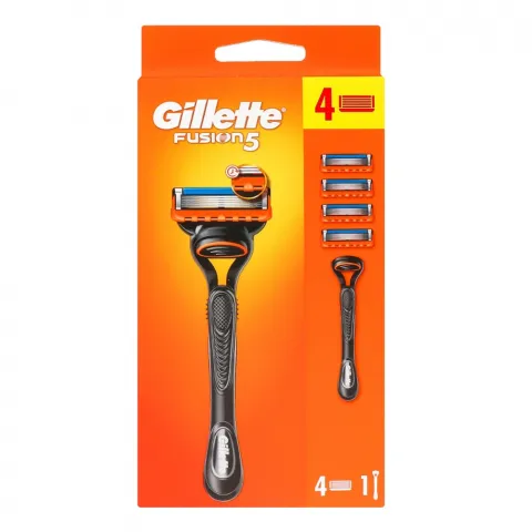 Станок д/гоління Gillette 4 картр. Fusion
