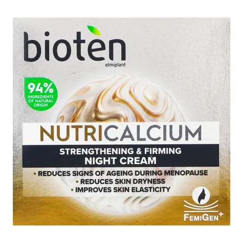 Крем д/обличчя Bioten 50 мл ніч. NutriCalcium
