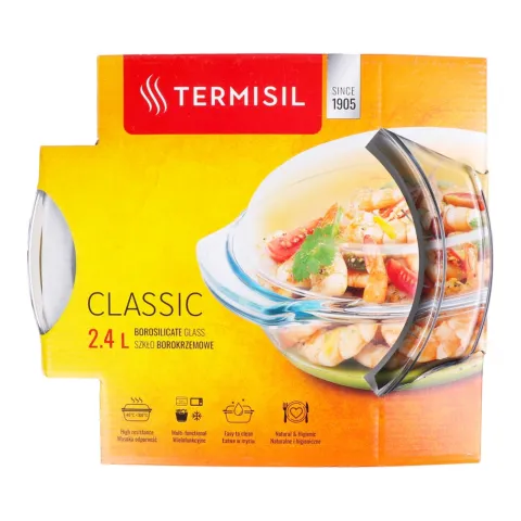 Кастрюля TERMISIL PNSO240A 2,4 л класична ж/с И057 (Польща)