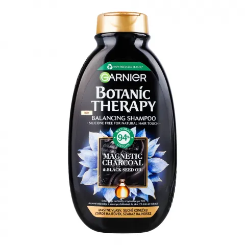 Шампунь Botanic Therapy 250 мл Магнетичне вугілля та чорний кмин