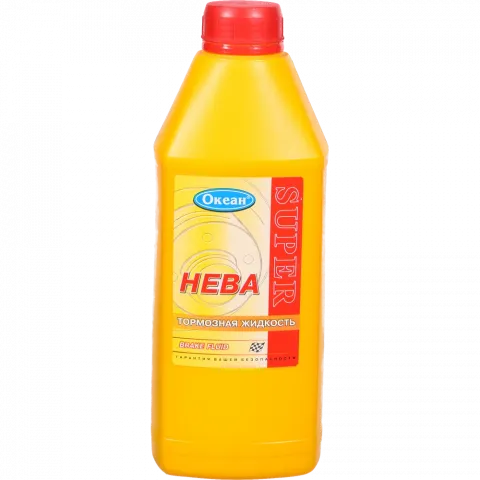Гальмівна рідина 1 л Нева (жовтий)