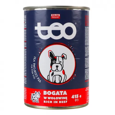 Корм д/собак Тео 415 г з/б з яловичиною