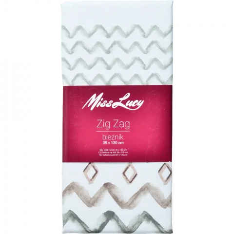 Скатертина MISS LUCY 35130 см зігзаг арт. 8O9022 И332