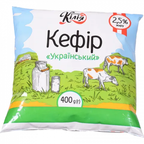 Кефір Кілія 2,5 400 г п/е