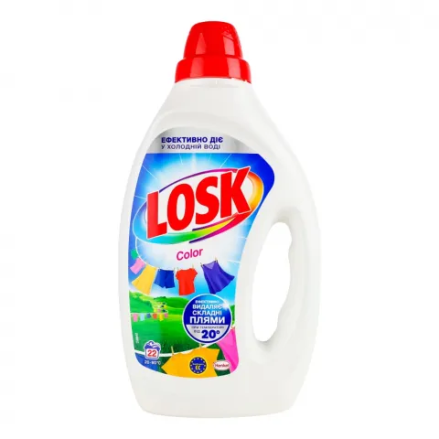Гель д/прання Losk 0,99/0,855 л Колор Ефірні олії та аромат квітки Жасмин