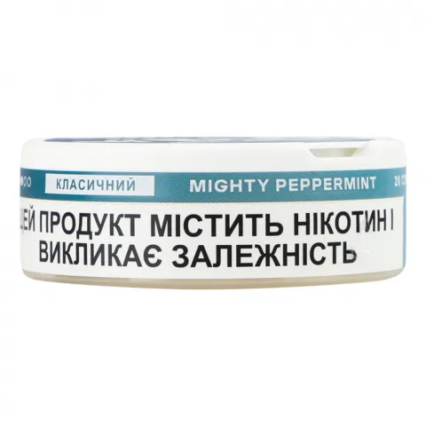 Нікотинові подушечки Velo Mighty Peppermint класичний