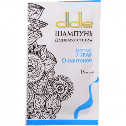 Шампунь Didie 15 мл пак. д/всіх типів волосся