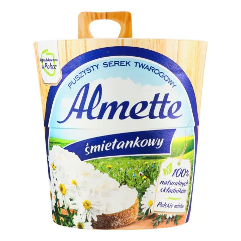 Сир Hochland Альметте 150 г Вершковий (Польща)