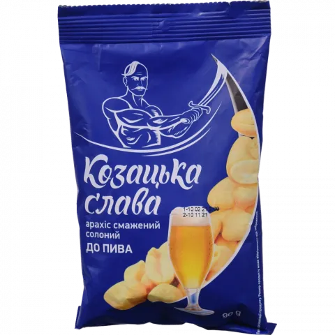 Горішки Козацька слава Арахіс 90 г пак. до пива