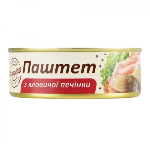 Паштет L`Appetit 240 г із яловичої печінки
