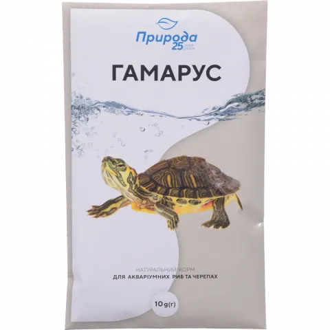 Корм Природа д/риб 10 г Гамарус