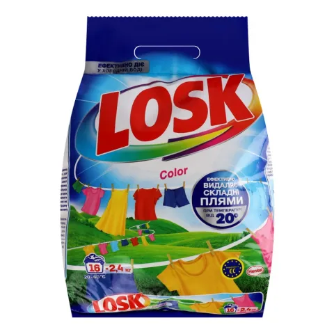 Порошок Losk 2,4/2,25 кг автомат Колор