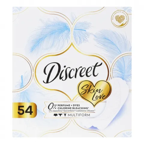 Прокладки щоден, Discreet 54 шт. Skin Love Multiform Triple