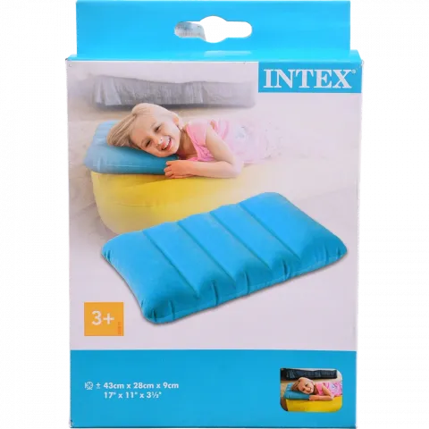 Подушка Intex 68676 надув. водовідштовх.поверхня 43х28х9 см в асорт.