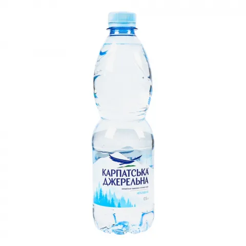 Вода Карпатська джерельна 0,5 л пл. б/газ.