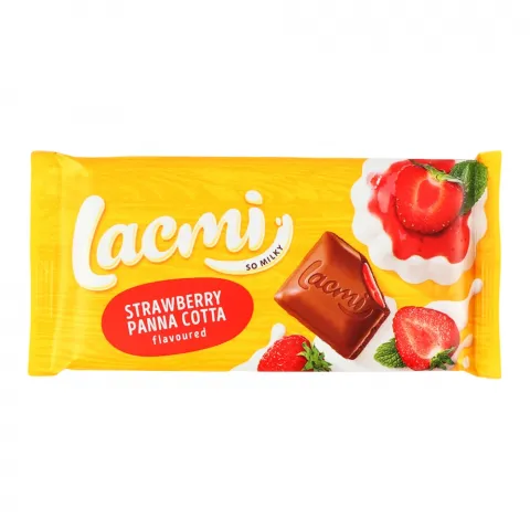 Шок Рошен Lacmi 90 г Полунична панакота