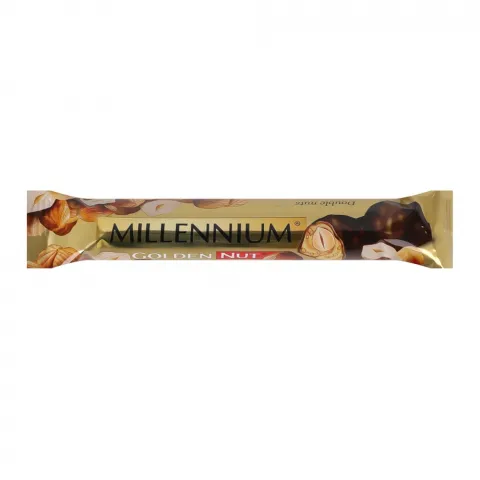 Шок Бат Міленіум 40 г Double Nuts чорн. з цілим горіхом