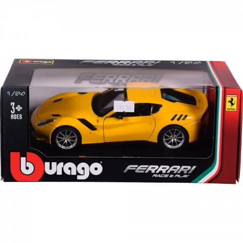 Іграшка Автомодель Ferrari F12TDF 1:24 асорті жовтий/червоний 18-26021