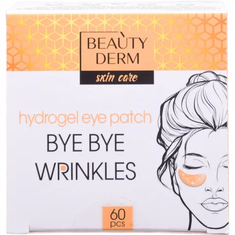 Патчі п/очі Beauty Derm 60 шт. Золоті гідрогелеві Bye Bye wrinkles