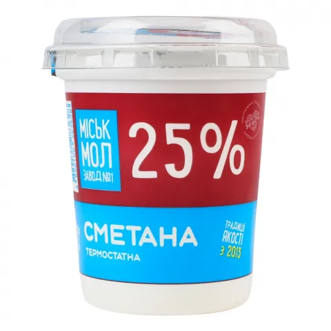 Сметана ММЗ 25 300 г