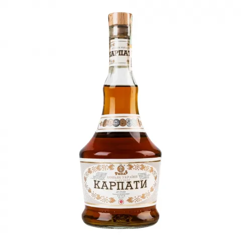 Коньяк Тіса Карпати 0,5 л