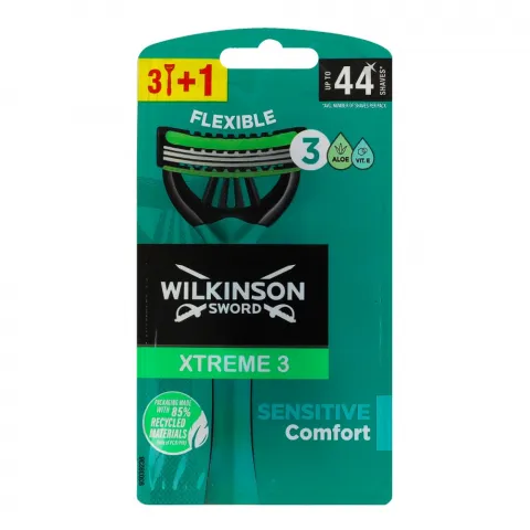 Станок д/гоління однораз. Wilkinson Sword Xtreme3 Sensitive 4 шт.