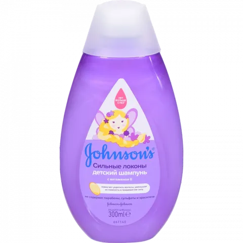 Шампунь Johnsons 300 мл дит. Сильні локони