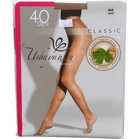 Колготи жін. Інтуїція Classic 40 5-6 Daino