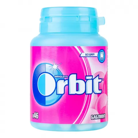 Жув. гумка Orbit 64 г бут. Bubblemint