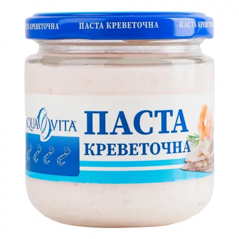 Паста Aquavita 150 г скл. креветочна
