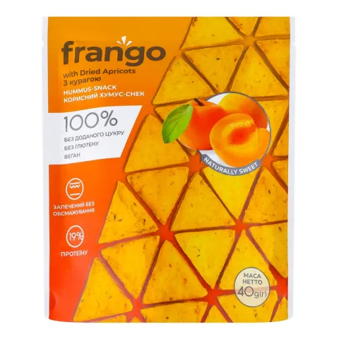 Хумус-снек Frango 40 г з курагою