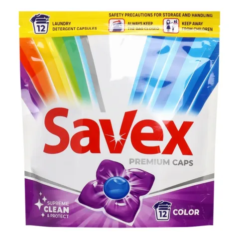 Гель д/прання Savex авт. в розч. кап. Color 12 шт. И988