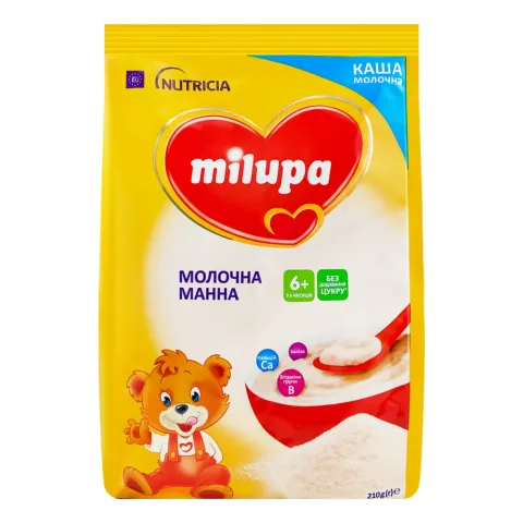 Каша Milupa 210 г манна 6+ міс.