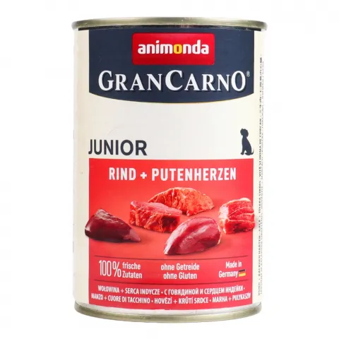 Корм д/цуценят Animonda 400 г GranCarno з яловичиною та індичкою