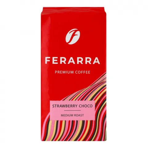 Кава Ferarra 250 г мел. Полуничний шоколад