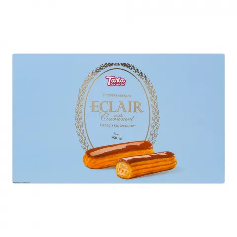 Тістечко Tarta 250 г Eclair with caramel