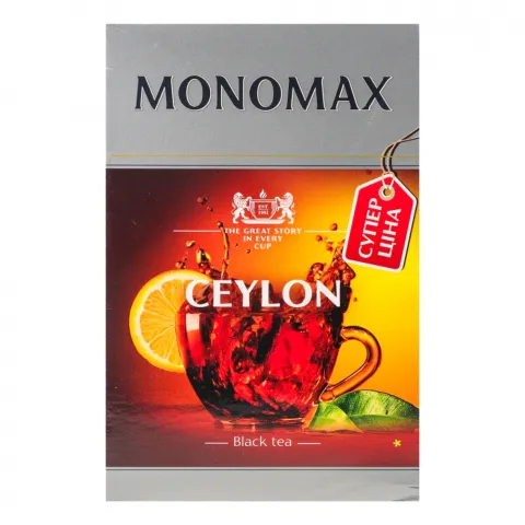 Чай Мономах 80 г чорн. Ceylon