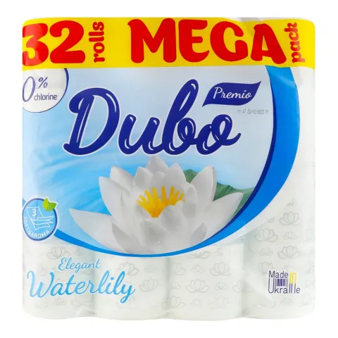 Туал. папір Диво 32 шт. Premio Water 3 шар.