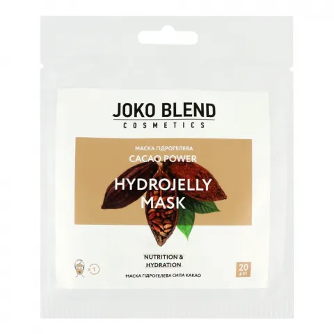 Маска д/обличчя Joko Blend 20 г гідрогелева Cacao Power