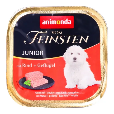 Корм д/цуценят Animonda 150 г Vom Feinsten з яловичиною та птицею