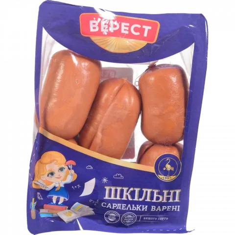 Сарделі Верест Шкільні в/ґ ваг.
